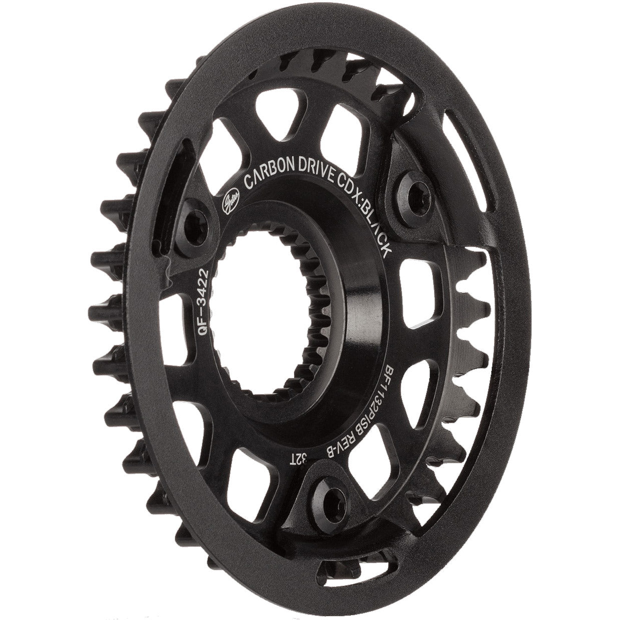 Gates tandwiel cdx 32t fin line zwart