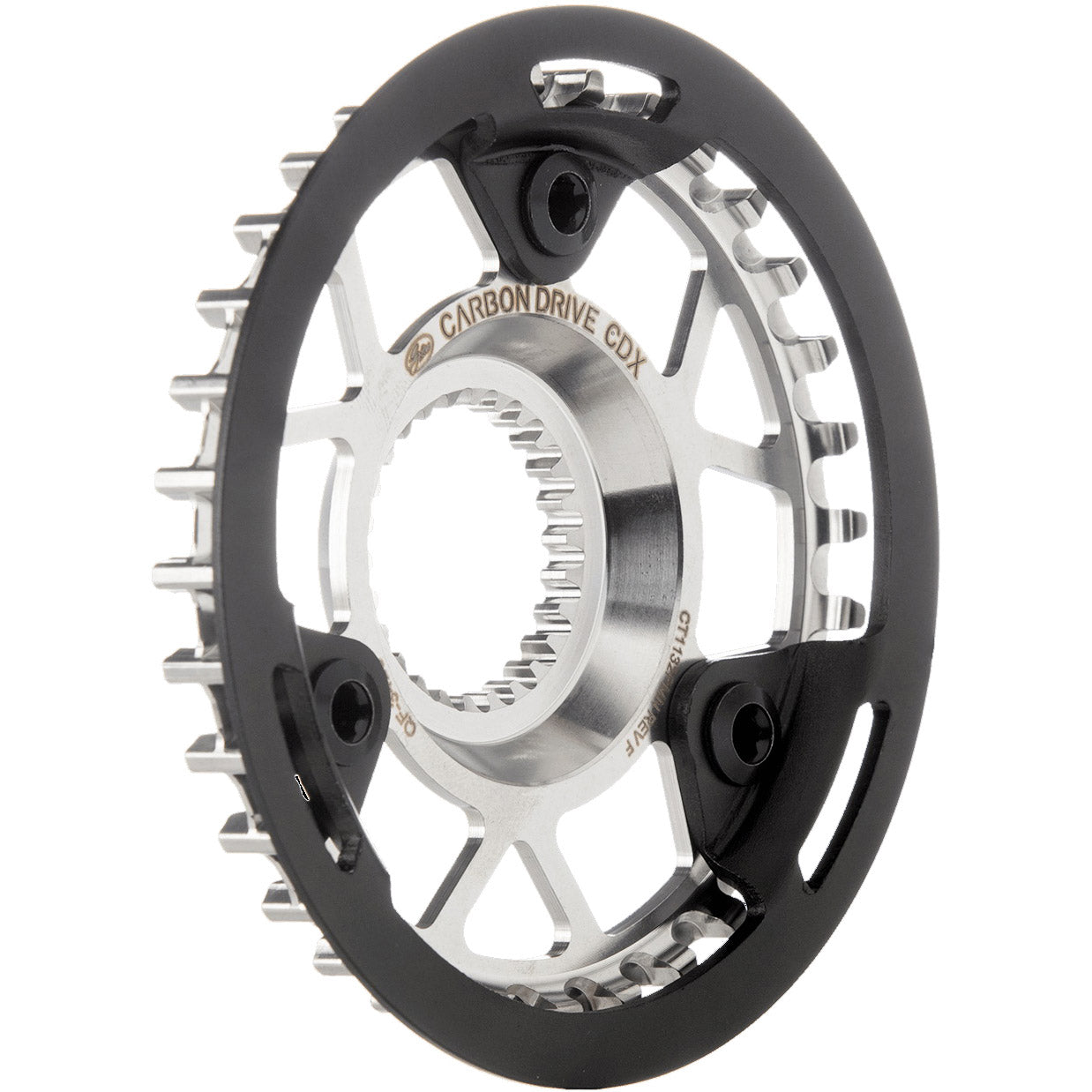 Poorten tandwiel cdx 32t rondsel met beschermrand RVS