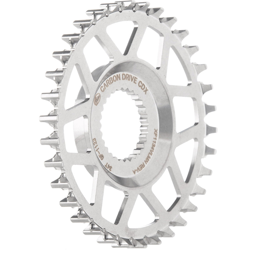 Poorten tandwiel cdx 34t valeo fin line zonder rand RVS