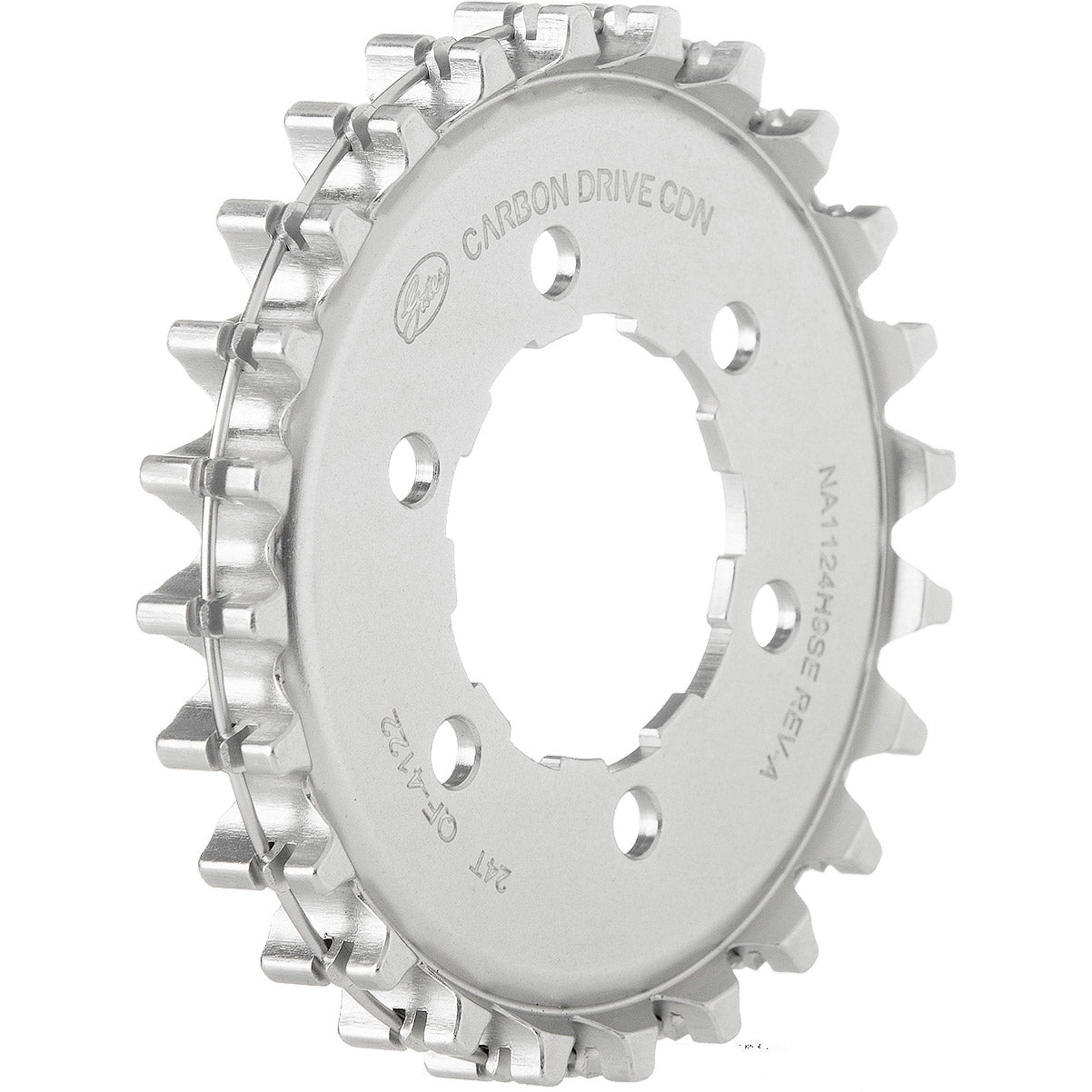 Gates tandwiel cdn 24t 6b 9-spline naaf draadflens