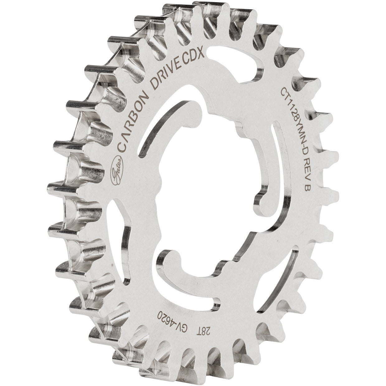 Shimano Gates tandwiel CDX 28T Nexus 5 Di2 naaf 6-lobbige