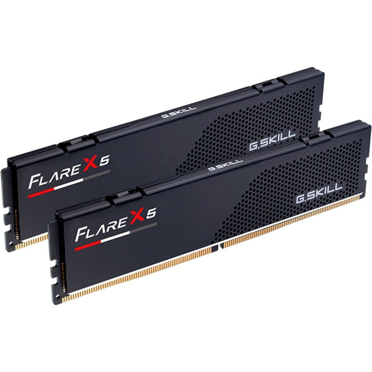 G.skill 64 gb ddr5-6000 (2x 32 gb) kit werkgeheugen (zwart, f5-6000j3040g32gx2-fx5, flare x5, expo)
