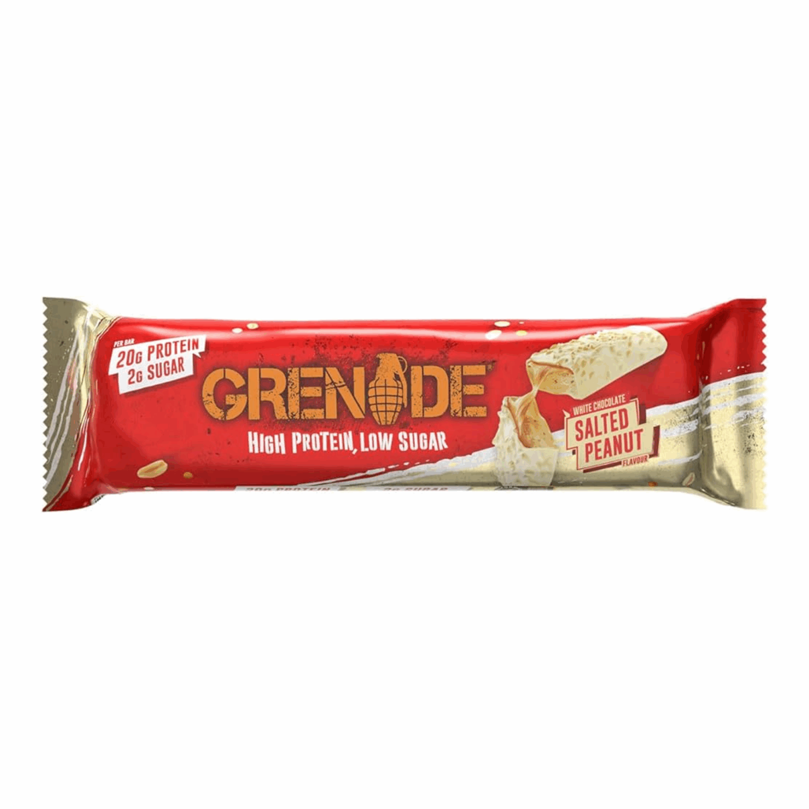 Grenade white chocolate salted peanut (12x60gr)