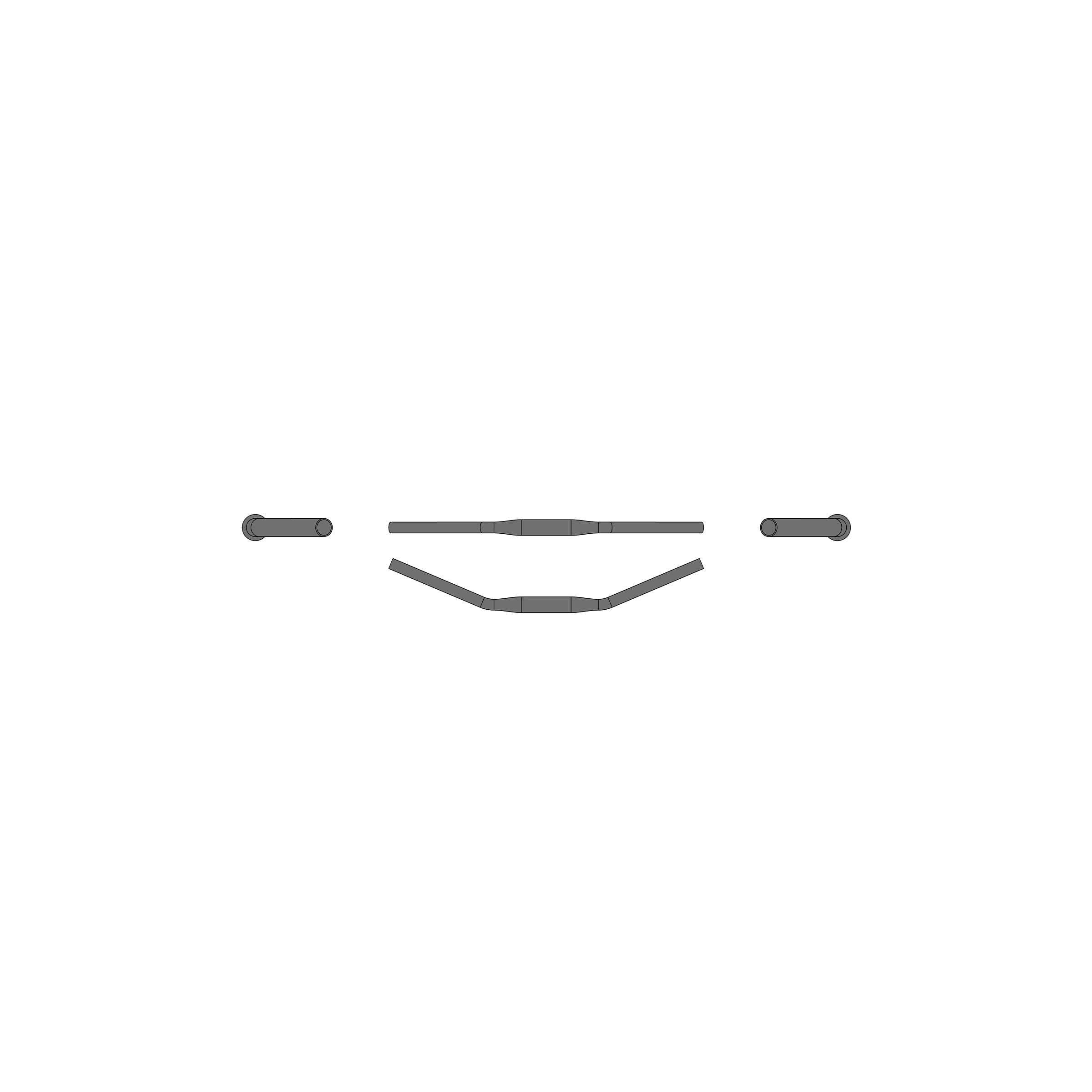 Ergotec moon bügel 31.8 mm handlebar