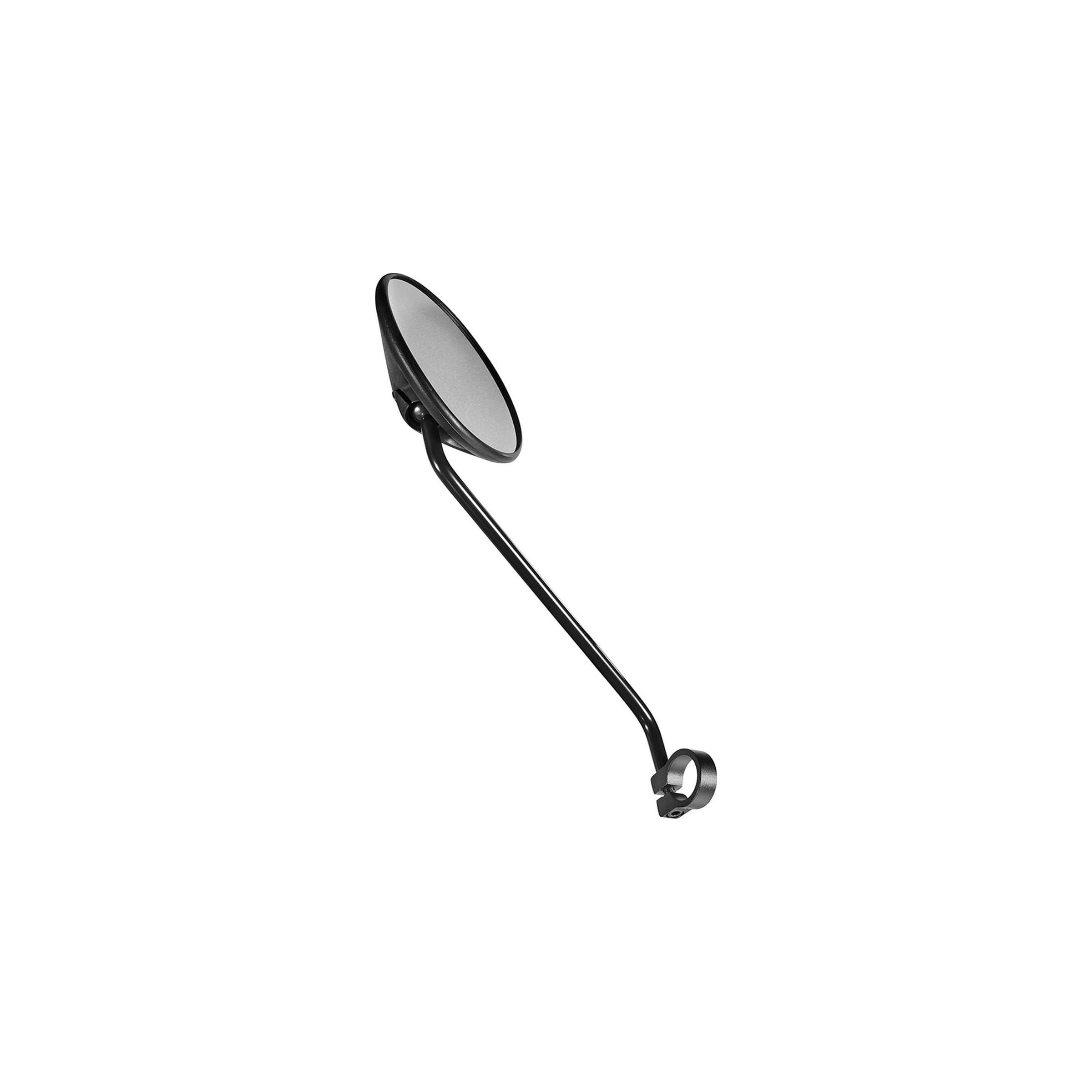 Ergotec Spiegel M-55L lange arm 105mm staal zwart gezandstraald