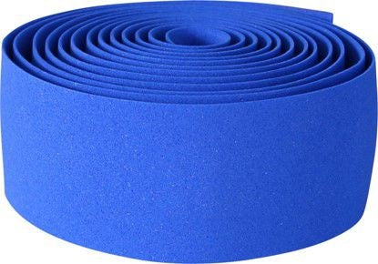 Velox Handlebar Tape Cork Blue 1.75m - Lightweight Elastic