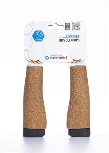 Jeu de poignées Herrmans Clik Original DD37 123mm - marron liège