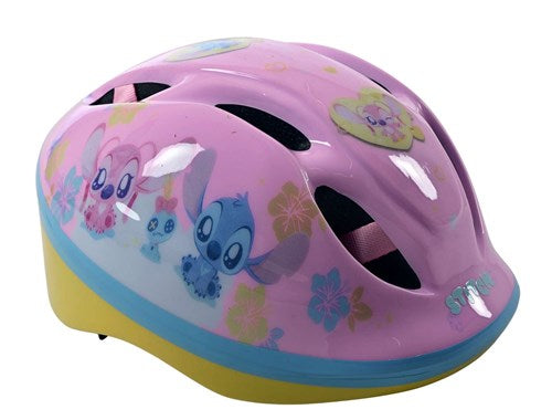 Stich kinder helm disney stitch roze 52-56cm