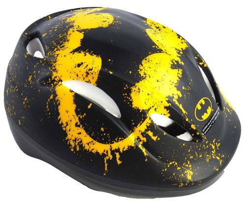 Casque de vélo Batman 51-55cm - noir jaune