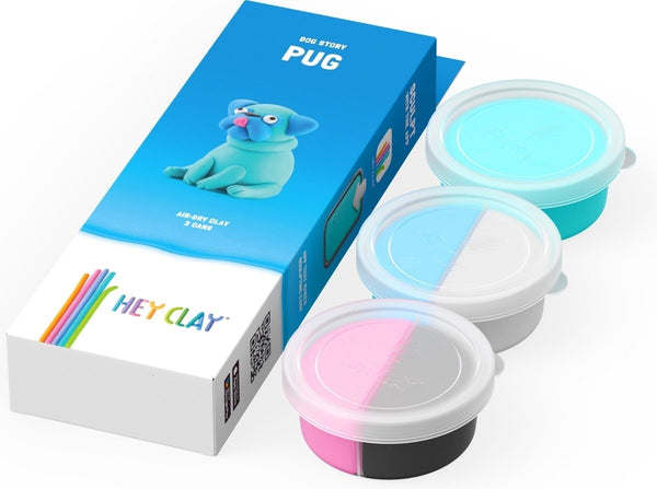 Hey-clay pug 3 cans boetseerklei