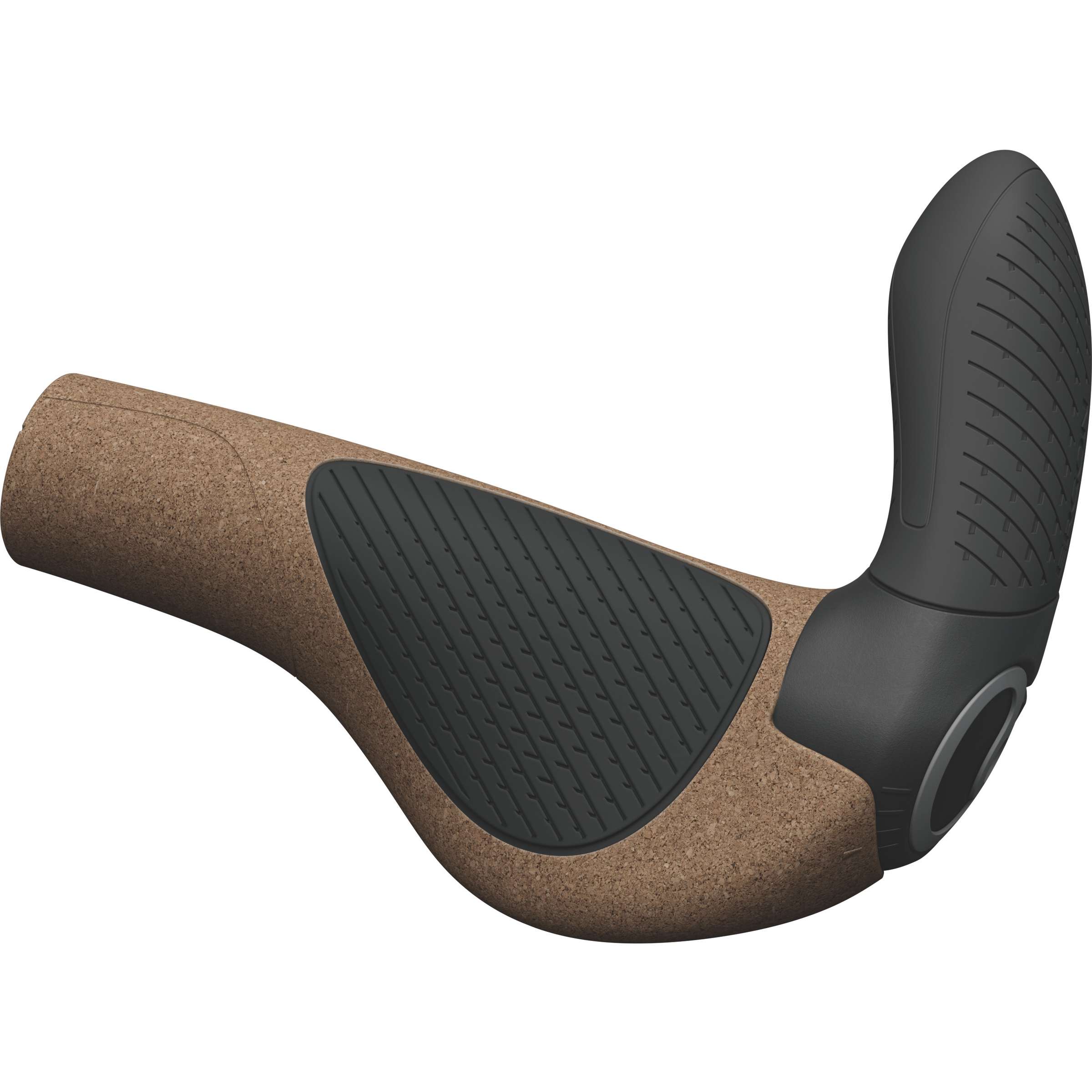 Ergon gp3 s evo biokork handvatten - omisch bruin