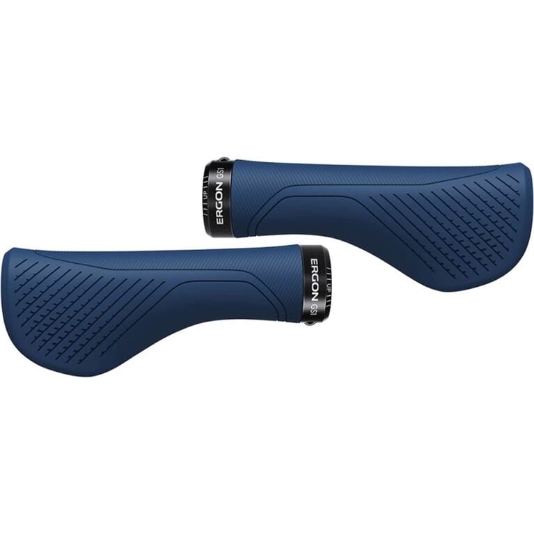 Ergon Handvatten GS1-L Evo nachtrit blauw