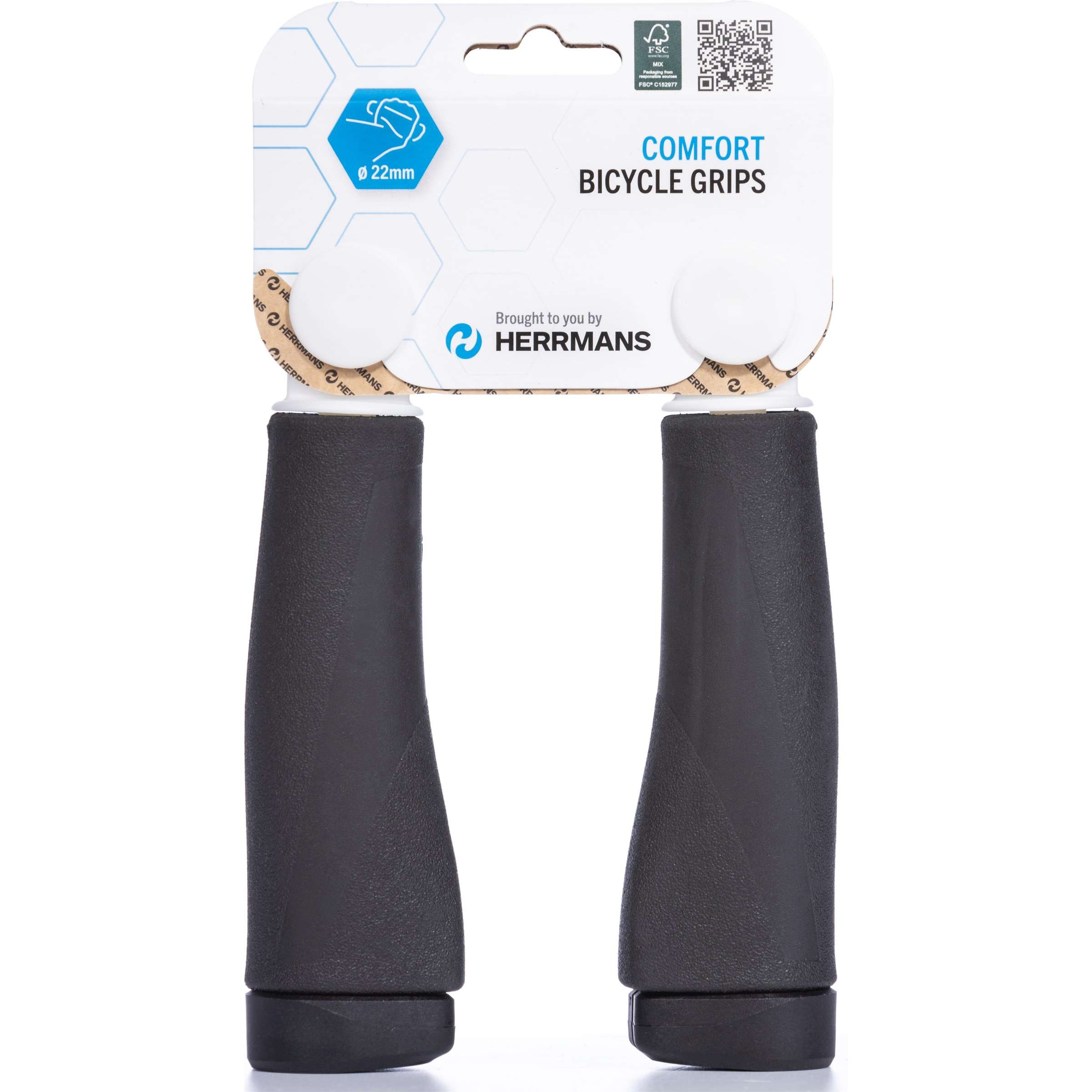 Herrmans Handvatten Click DD37 123mm zwart