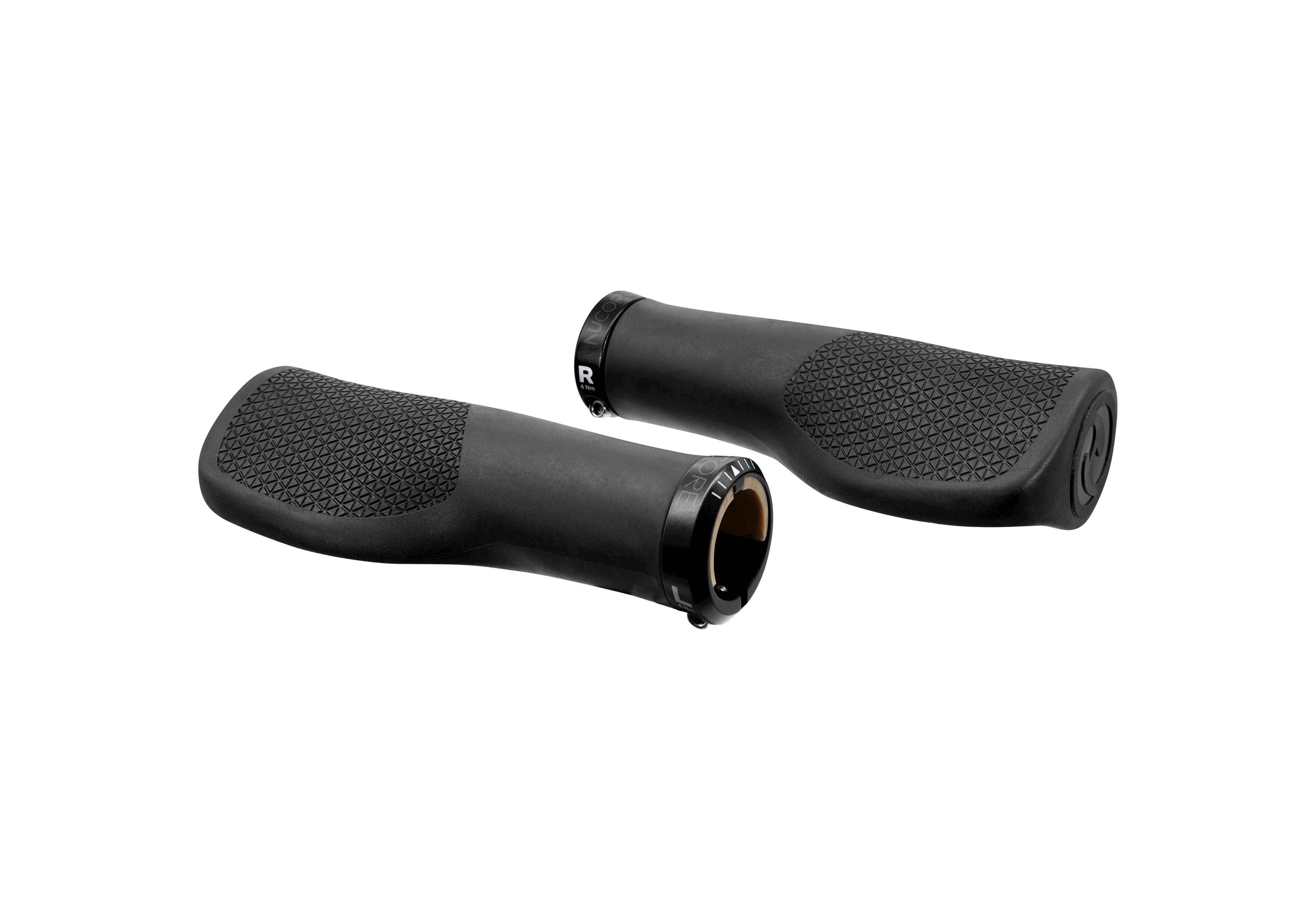 Herrmans handvatset nucore town peak 130 130mm zwart