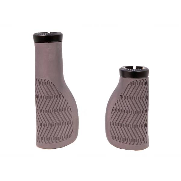 Herrmans handvatten nucore grip town wave 90 130mm grijs