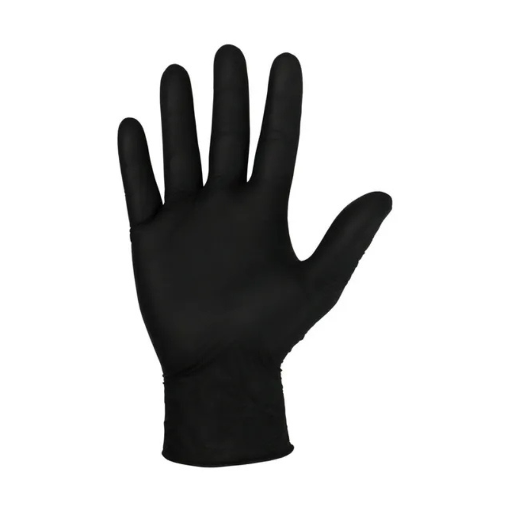 Bodyguards handschoen nitril zwart ongepoederd xl (100 stuks)