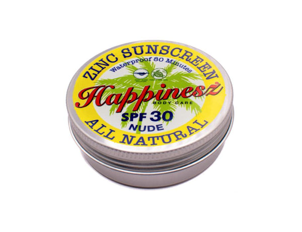 Happinesz sunscreen - spf 30 - zinc - nude
