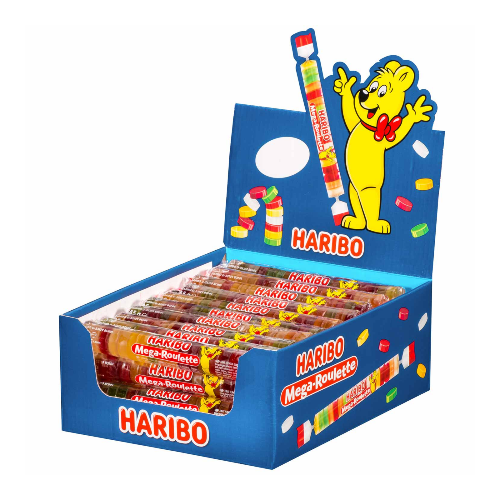 Haribo mega roulette (40 rollen)