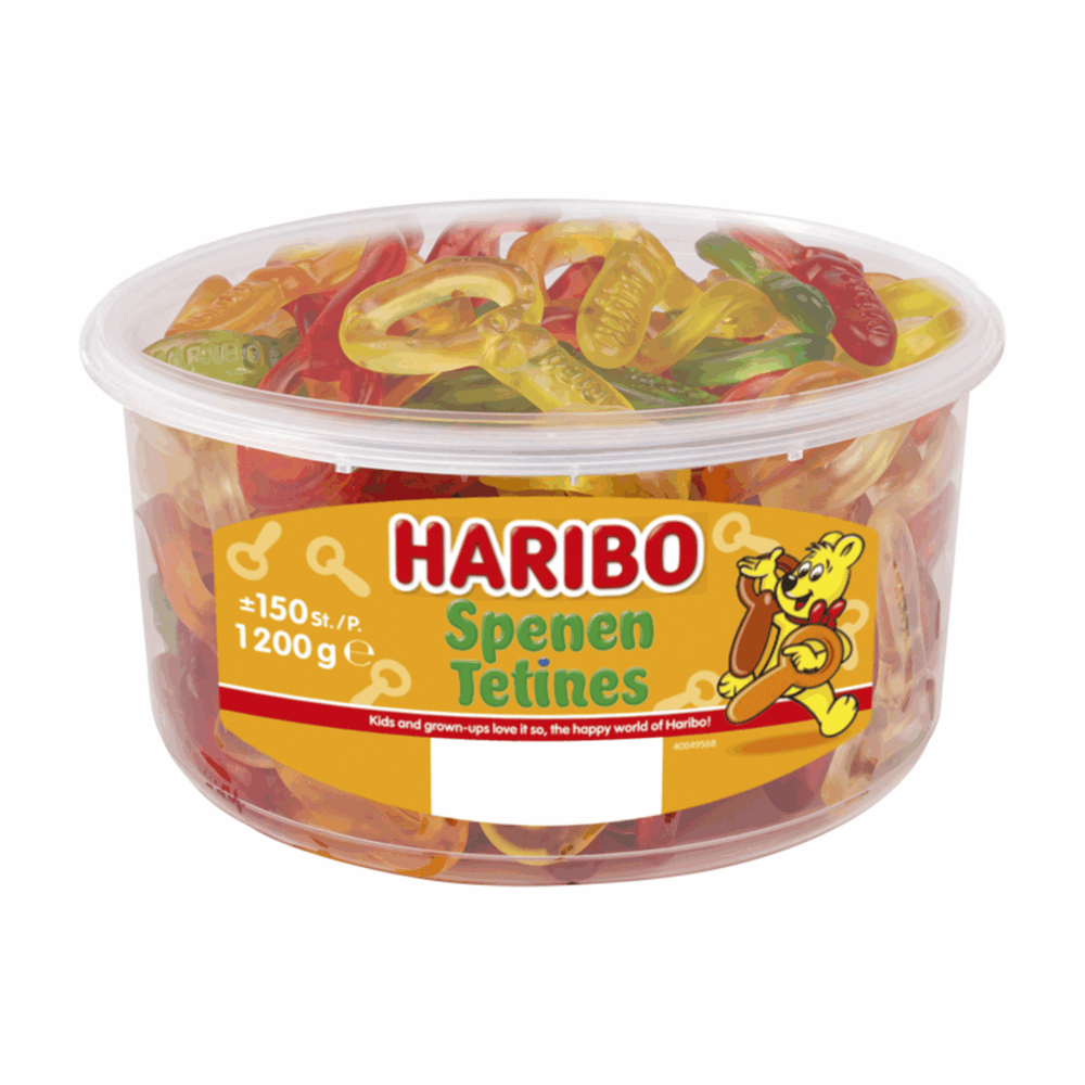 Haribo spenen (150 stuks)