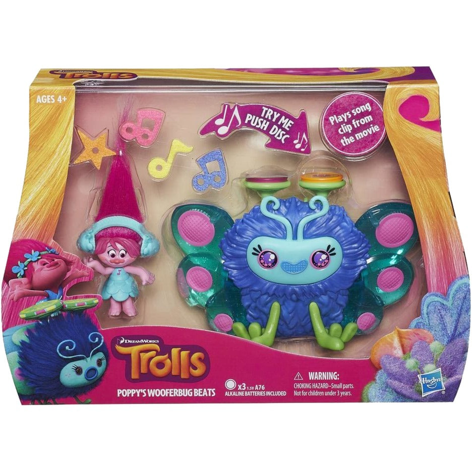 Hasbro DreamWorks Trolls Poppy's Wooferbug Beats