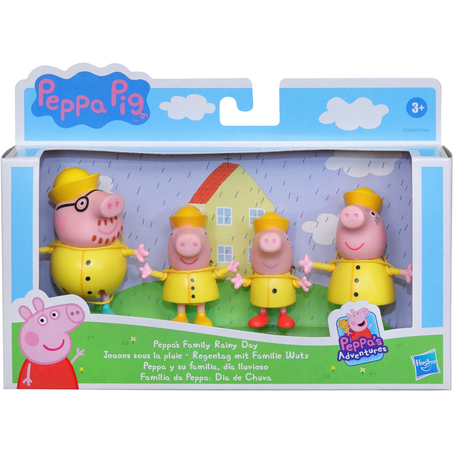Hasbro Peppa's Familie Regenachtige Dag