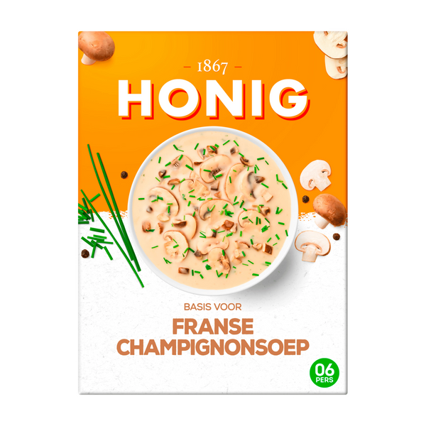 Honig basis voor franse champignonsoep (12x 107gr)