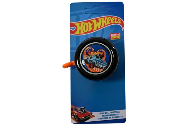 Heiße räder hot wheels fietsbel - jongens - oranje - zwart