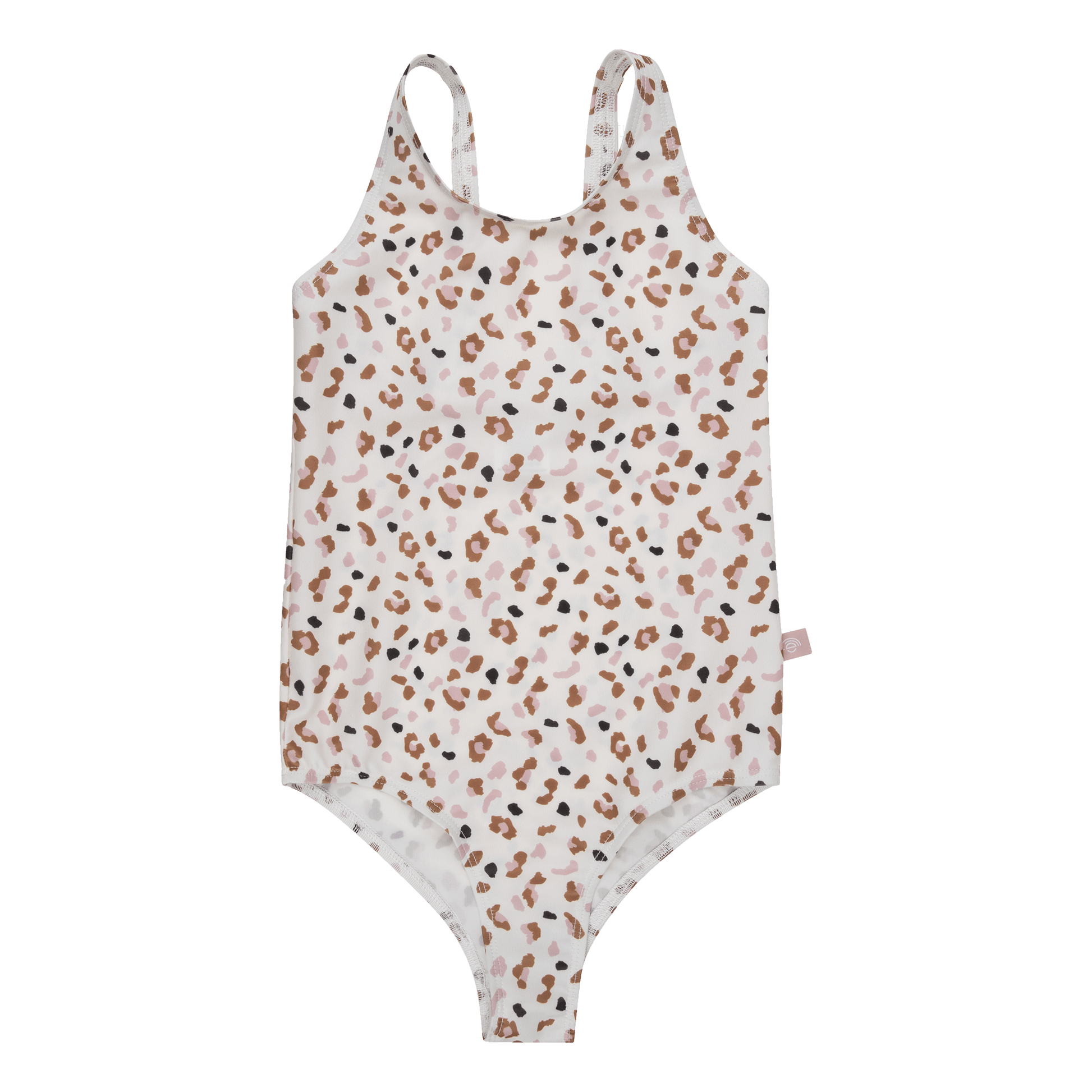 Leopard | kaki meisjes uv badpak