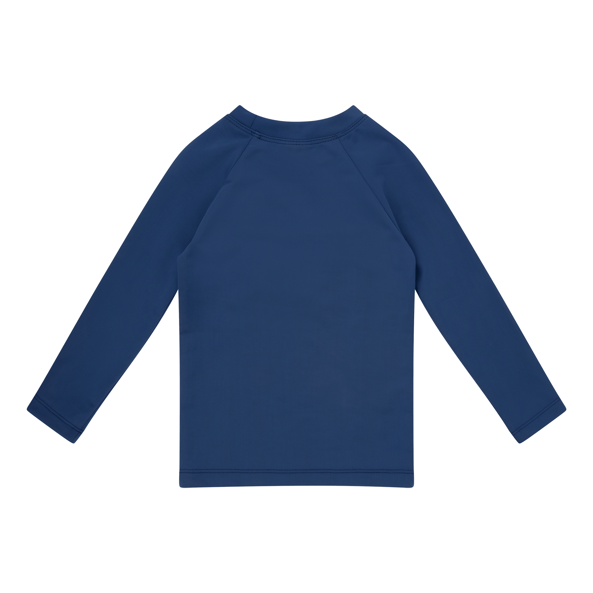 Zuivere tonen | donkerblauw uv zwemshirt met lange mouwen
