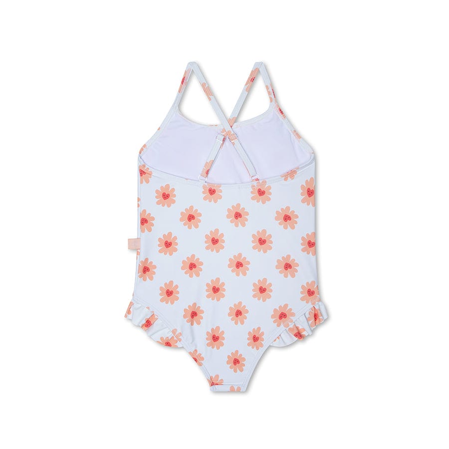Bloemenliefde | meerkleurig meisjes uv-badpak