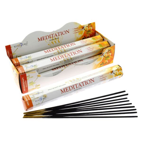 37117 meditatie - stamford hex aromatherapie wierookstokjes