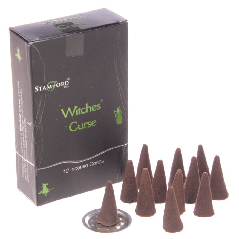 Heksenvloek 37179 - stamford zwarte wierook kegels -