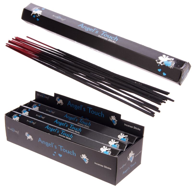 37129 angels touch - stamford zwart wierook stokjes-