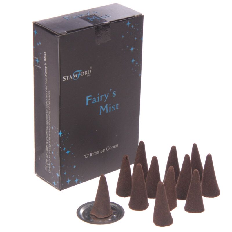 Fairy mist 37178 - stamford zwarte wierook kegels