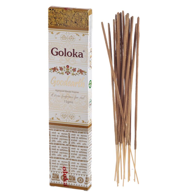 Goodearth agarwood - goloka masala wierook stokjes