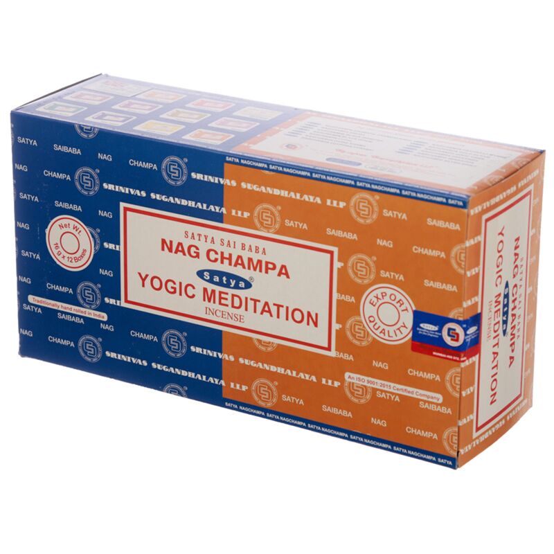 01342 satya nag champa yogi meditatie wierook stokjes
