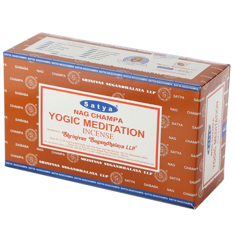 01369 yogi meditatie - satya nag champa wierook stokjes