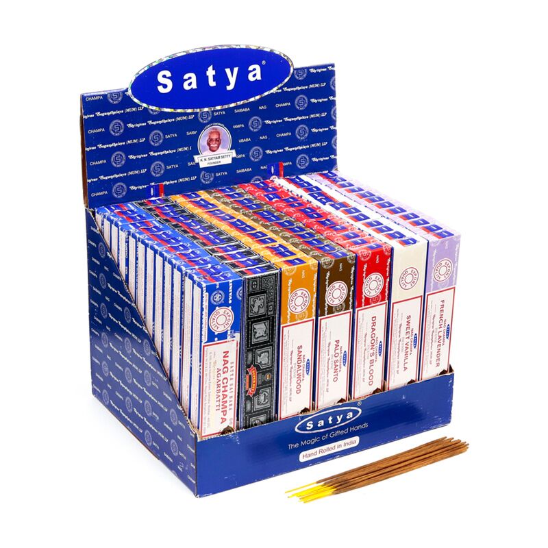 Satya nag champa gemgende wierook stokjes