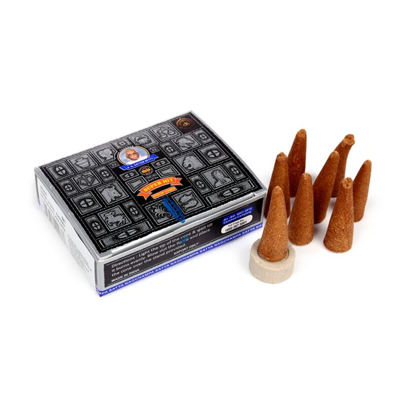 Satya super hit nag champa dhoop wierook kegels