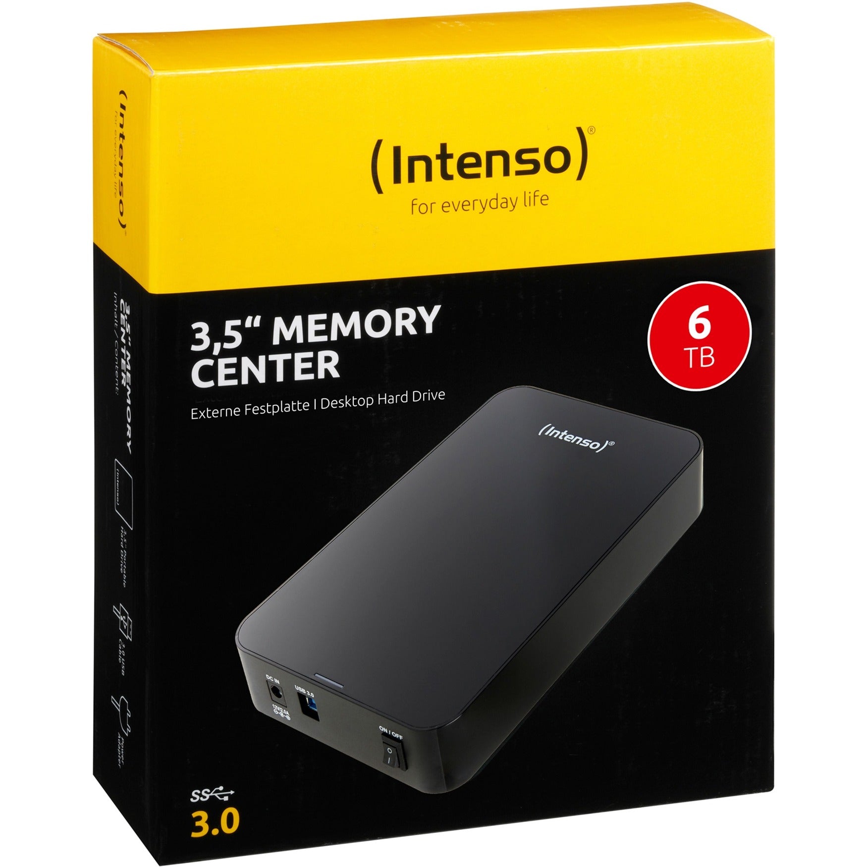 Intenso Intenso Geheugencentrum 3,5, 6 TB