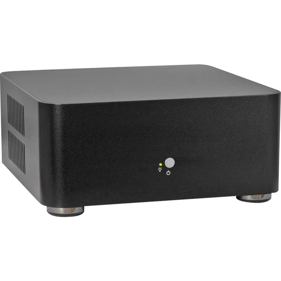 Inter-tech itx a80 htpc behuizing (zwart | 2x usb-a)