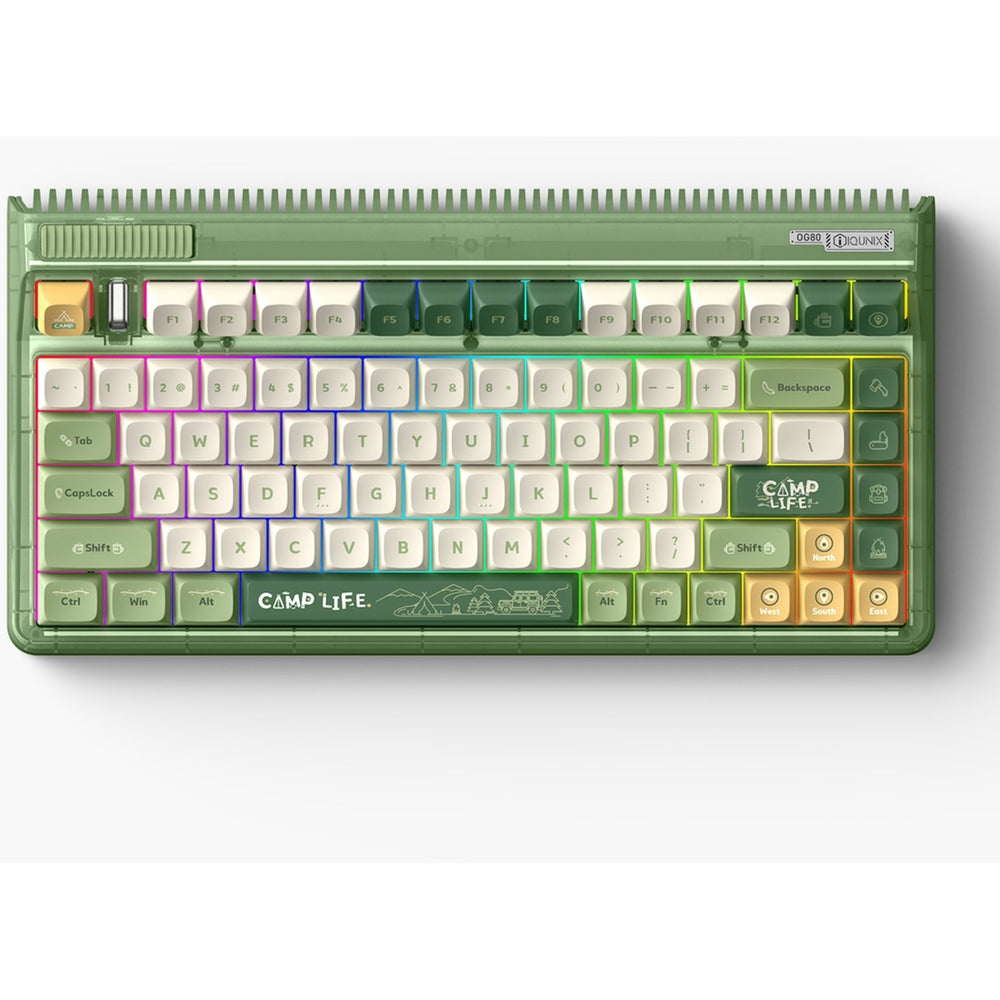 Iqunix OG80 Camping Draadloos Mechanisch Toetsenbord
