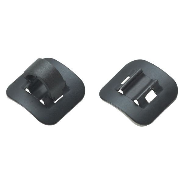 Jagwire alloy stick-on cable guide (50pcs) - black