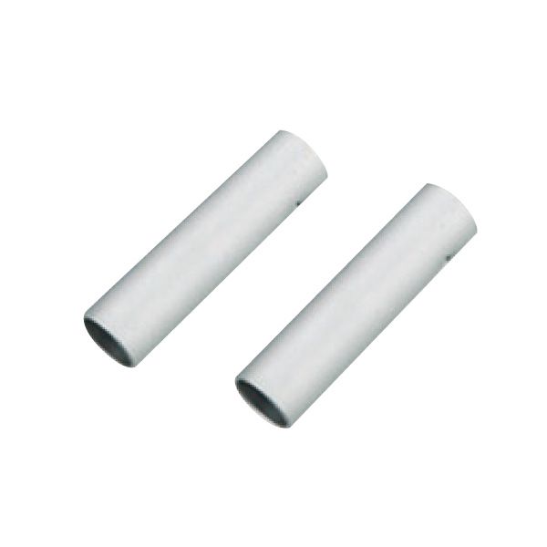 Jagwire double-ended housing connector - 4mm shift (10pcs) - silver