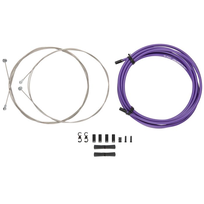 Jagwire universal sport brake kit - purple