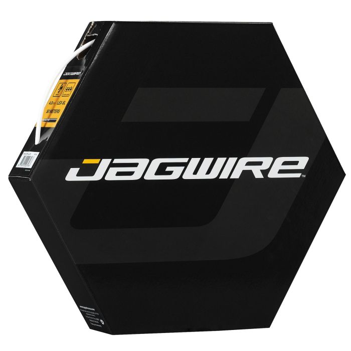 Jagwire shift housing 4mm lex-sl slick-lube (50 m) - white
