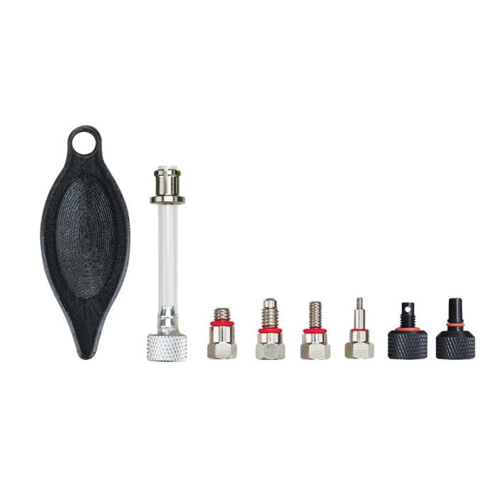 Jagwire assembly bleed fitting adaptor - mineral
