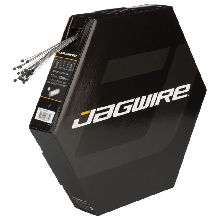 Jagwire shift cable - elite polished ultra-slick stainless - 1.1x2300mm - sram shimano (25pcs)