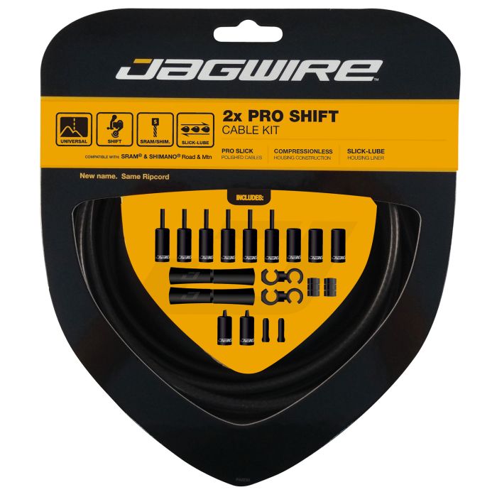 Jagwire 2x pro shift kit - stealth black