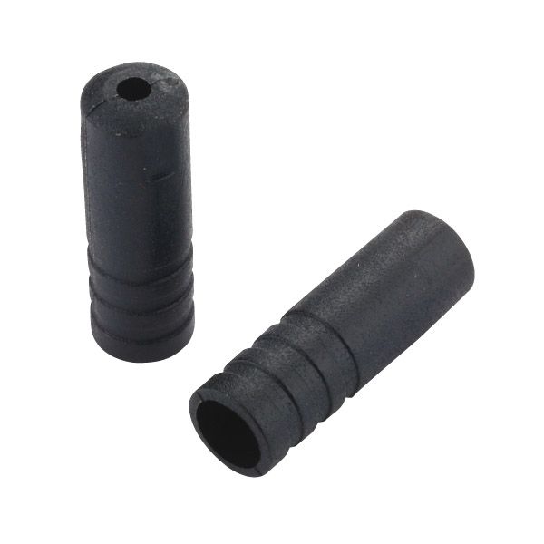 Jagwire end caps open - 4mm shift - plastic (500pcs) - black